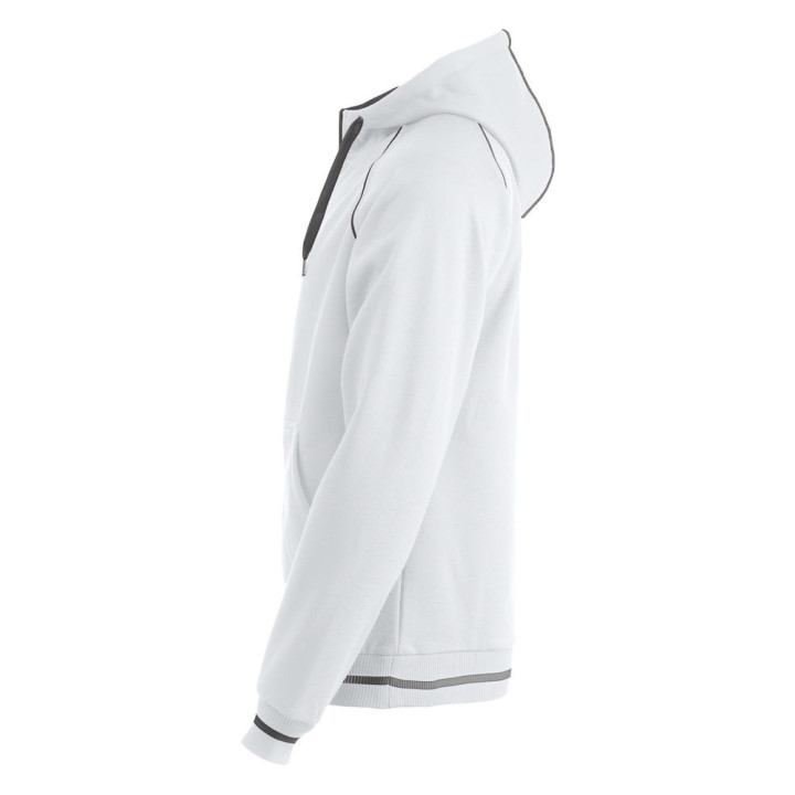 "Shop the Stylish Gerry Jacket with a hood in White from CLIQUE - [Industry] Industry"