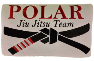 "Polar Jiu Jitsu Team Patch - big | Premium Quality Patches for Jiu Jitsu Enthusiasts"