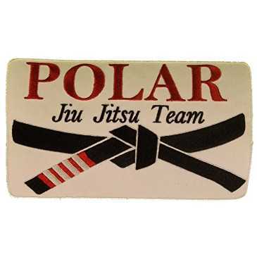 "Polar Jiu Jitsu Team Patch - Small | Premium Quality Patches for Jiu Jitsu Enthusiasts"