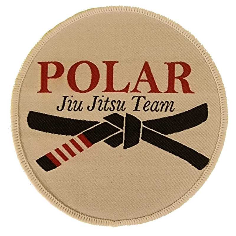 Polar Jiu Jitsu Team "Patch" round 10cm Polar Jiu Jitsu Team "Patch" round 10cm