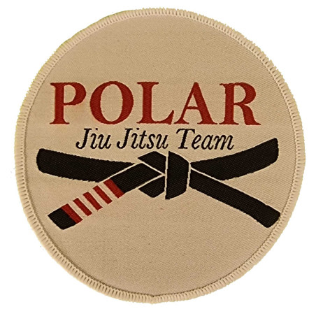 Polar Jiu Jitsu Team "pätsi" pyöreä 10cm