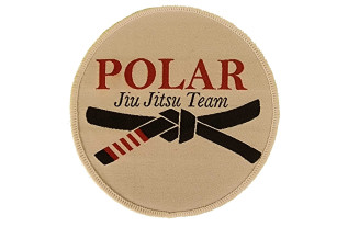 "Polar Jiu Jitsu Team Patch - round 10cm | Premium Quality Patches for Jiu Jitsu Enthusiasts"